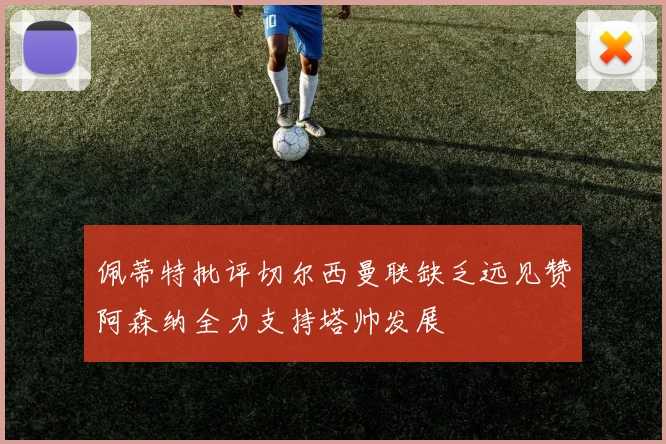 佩蒂特批评切尔西曼联缺乏远见赞阿森纳全力支持塔帅发展