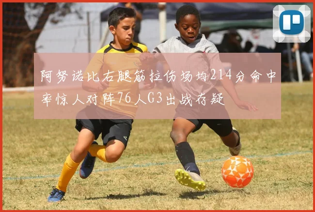 阿努诺比右腿筋拉伤场均214分命中率惊人对阵76人G3出战存疑